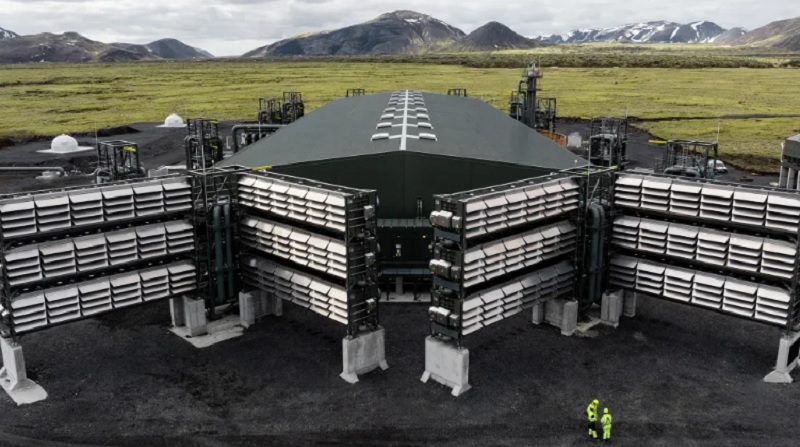 Comienza a funcionar la aspiradora “más grande del mundo” que succiona la contaminación climática del aire