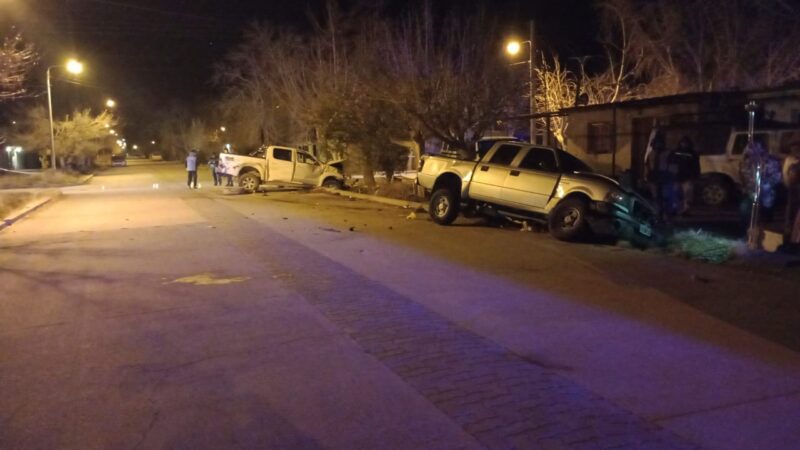 Violento choque en Malargüe. Ambos conductores estaban alcoholizados