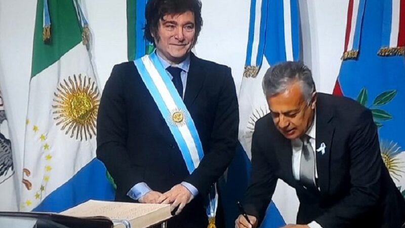 Cornejo afirmó que “es fundamental respaldar al Gobierno nacional para estabilizar la economía”