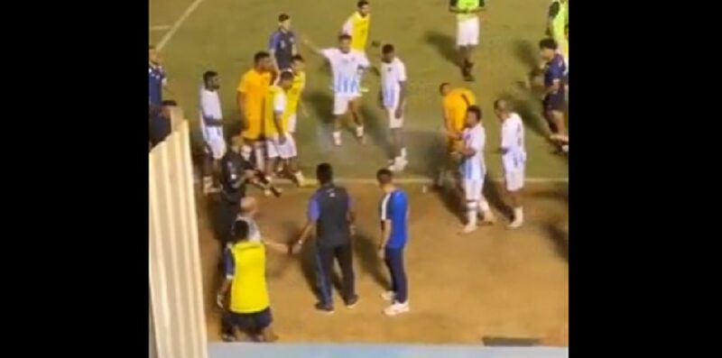 Locura en Brasil: un policía le disparó a un jugador
