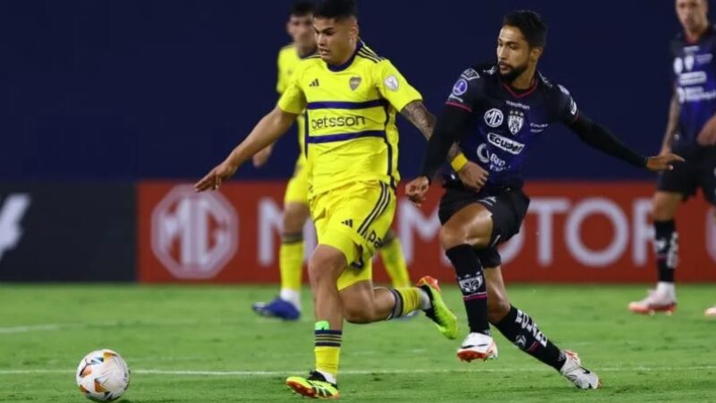 Un Boca diezmado sacó un empate valioso ante Independiente del Valle