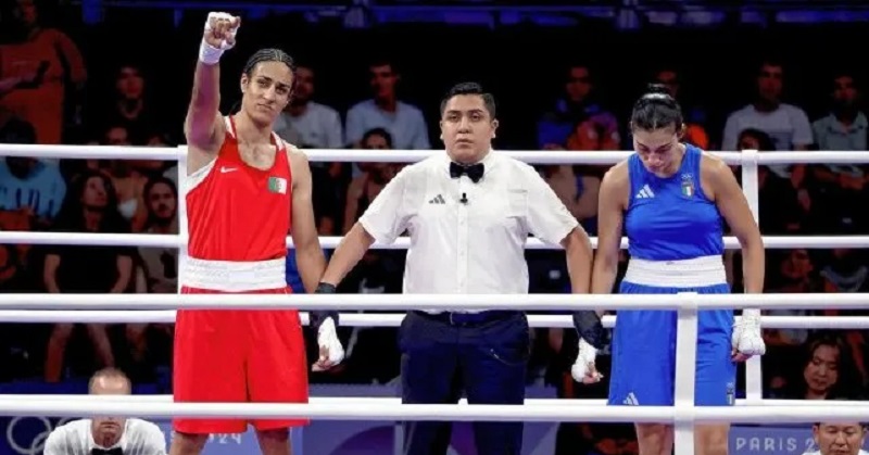 Polémica: la boxeadora que no pasó pruebas de género ganó en 46 segundos