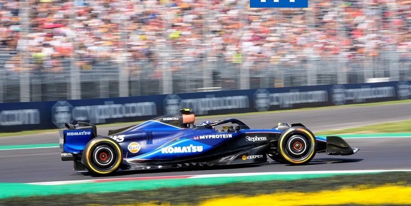 Colapinto tuvo un feliz estreno en las prácticas de la F1 en Monza