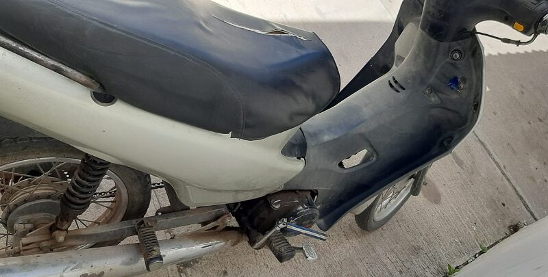 Detenido con una moto “flojita de papeles”