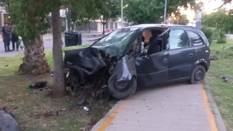 Conductor falleció luego de atropellar a un peatón y colisionar contra un poste y un árbol El joven tenía 28 años.