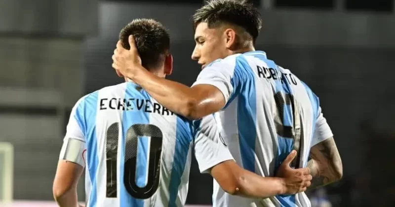 Goleada histórica de Argentina Sub 20 a Brasil
