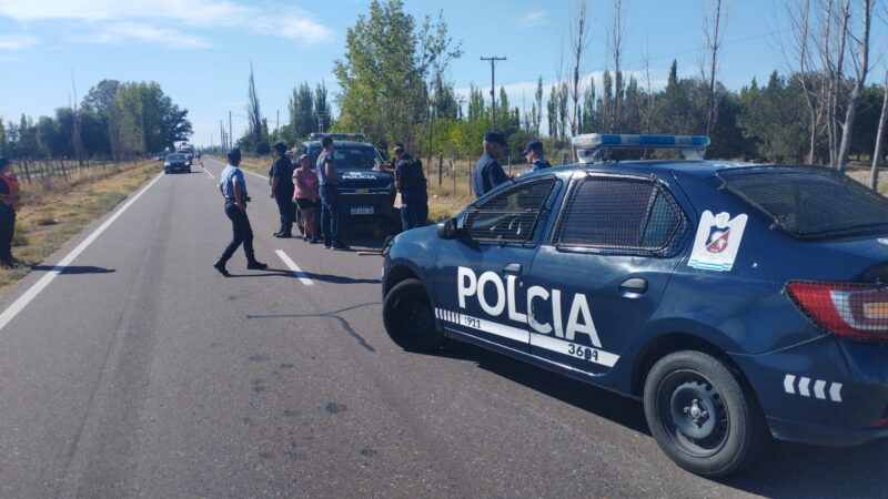 Apareció un hombre muerto en el Paraje Negro Quemado