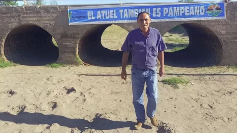 Ex intendente de La Pampa: “No hay que dejar pasar nada si no largan agua”