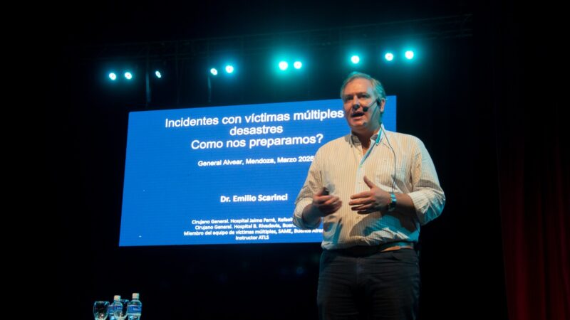 Capacitación en trauma para mejorar respuestas ante emergencias en General Alvear