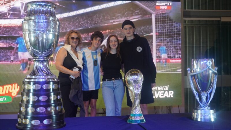 General Alvear inauguró la gira de la Copa del Mundo en Mendoza