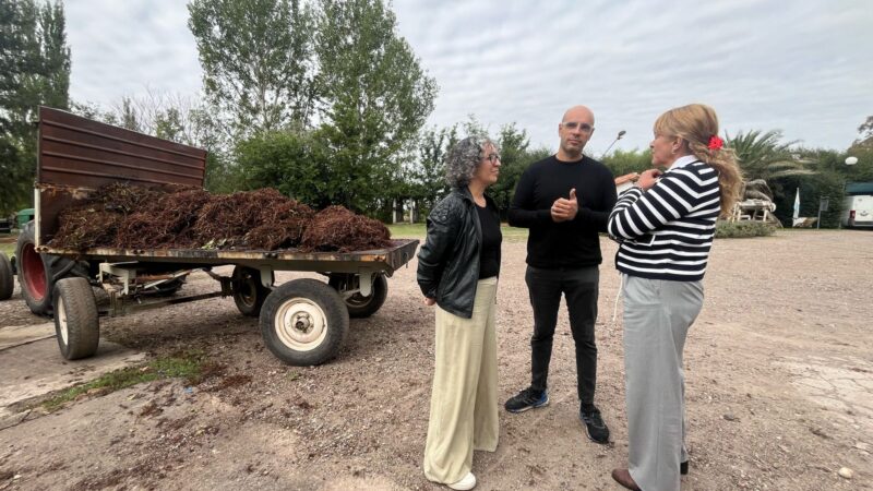 Giménez visitó empresas de General Alvear y les presentó Vinexpo Explorer y Ágil NEX