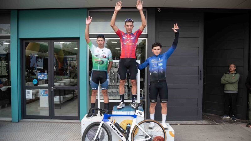 Matías Herrera ganó la primera etapa de la Vuelta Ciclística de General Alvear