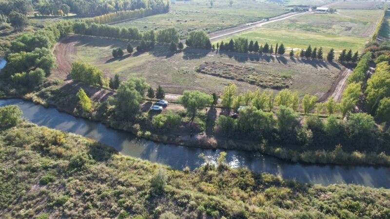 Molero concretó la llegada de la Avenida Alvear Oeste hasta el río Atuel
