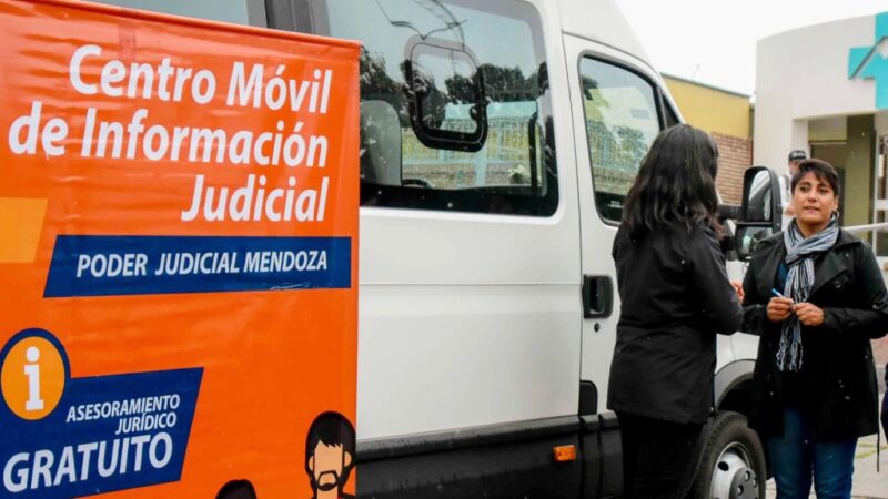 El Centro Móvil de información judicial visitará el departamento