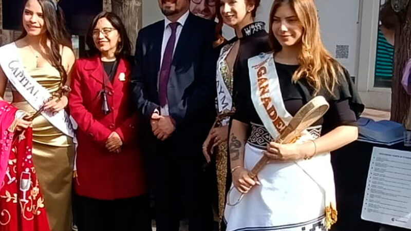Davina Fernández participó del aniversario de Guaymallén