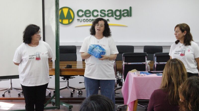 Capacitación para implementar “cascos fríos” a pacientes en quimioterapia