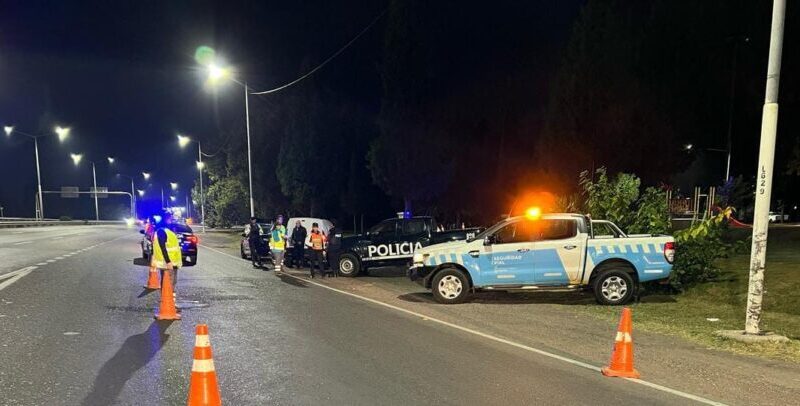 Operativo “Alarcón Velázquez”: 21 conductores alcoholizados tras más de 100 controles en Mendoza