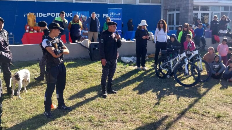 Más de 200 alumnos en una jornada educativa con la Policía de Mendoza en General Alvear