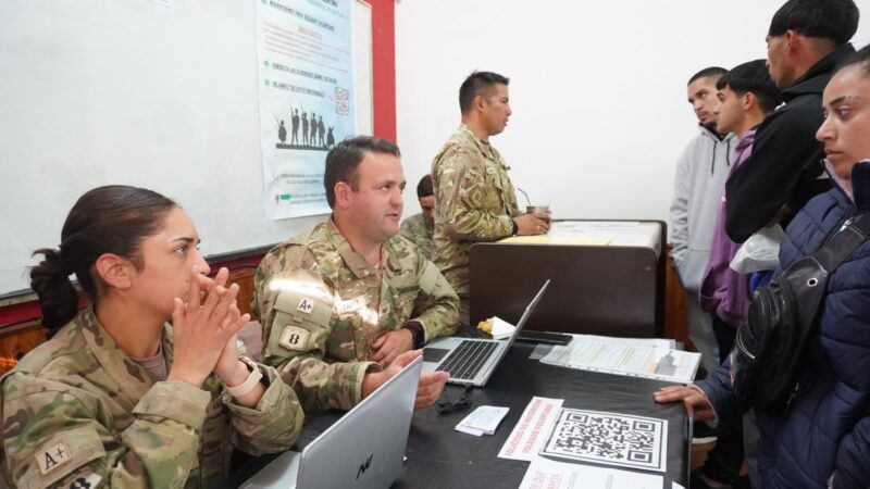 Vocación y futuro: jóvenes del sur de Mendoza respondieron al llamado del Ejército