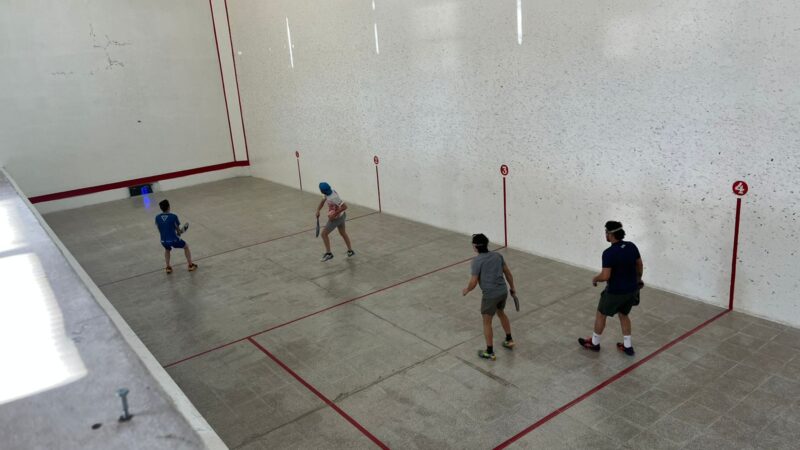 La selección mendocina de Pelota Paleta entrenó en General Alvear de cara al Torneo Argentino