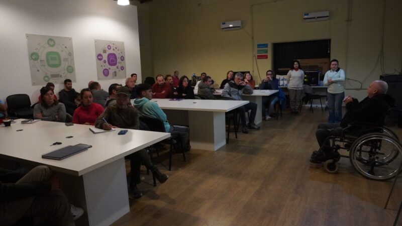 Productores participaron del taller de gestión en Bodega Faraón
