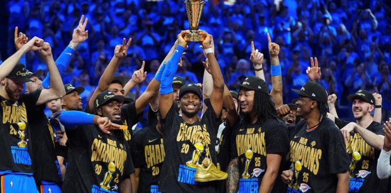 En una serie dramática, Oklahoma City Thunder superó a Indiana Pacers y es el nuevo campeón de la NBA