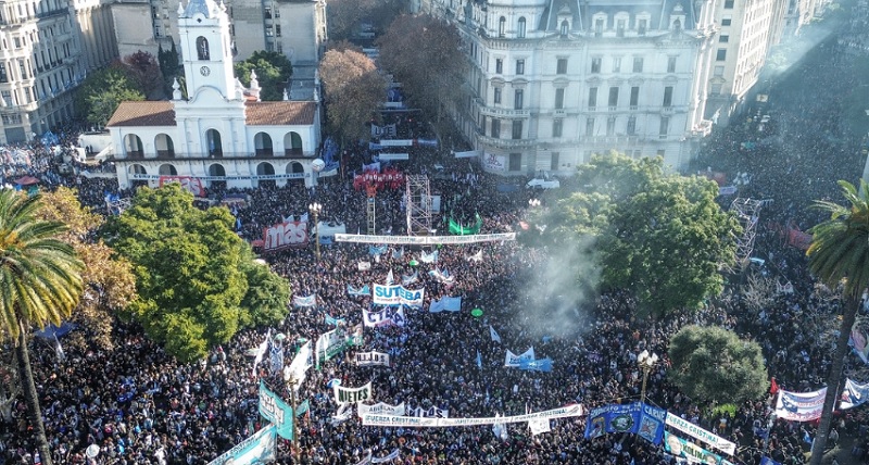 Cristina Kirchner le habló a la militancia: “Vamos a volver con más fuerza y unidad”