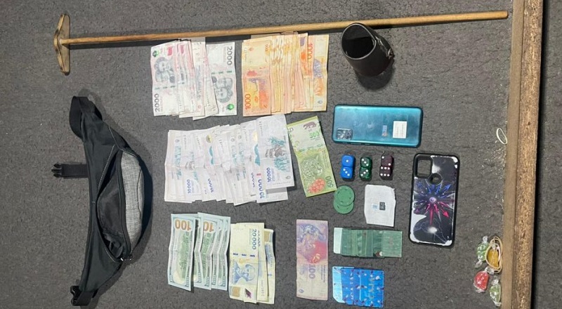 Cayeron 22 personas en un casino clandestino en Las Heras