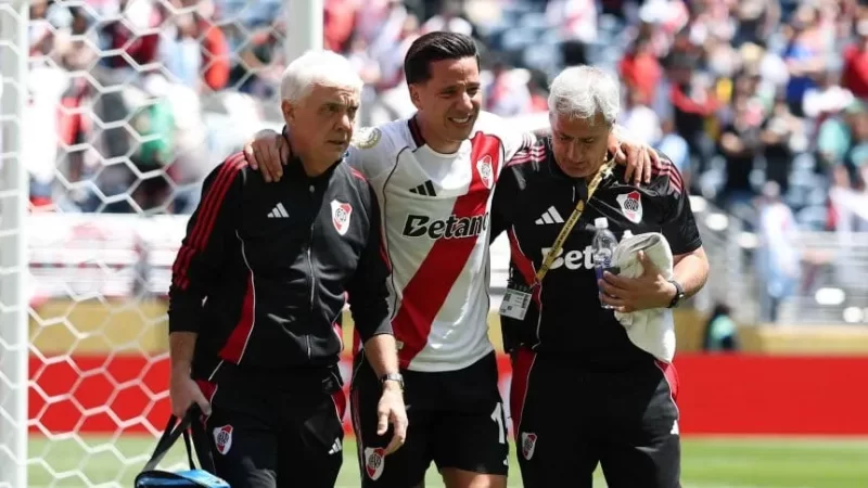 Pésima noticia para River y para Driussi