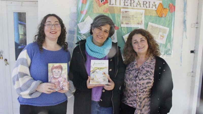 La escritora Yésica Piastrellini visitó la escuela “El Ceibo” en el marco del mes del escritor