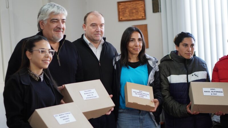 Entrega de electrocardiogramas a jóvenes deportistas en General Alvear