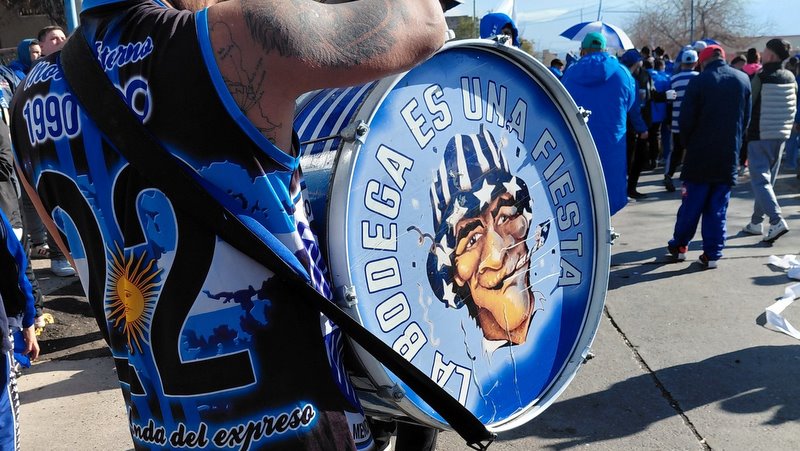 Godoy Cruz celebra la vuelta al Feliciano Gambarte con una verdadera fiesta .