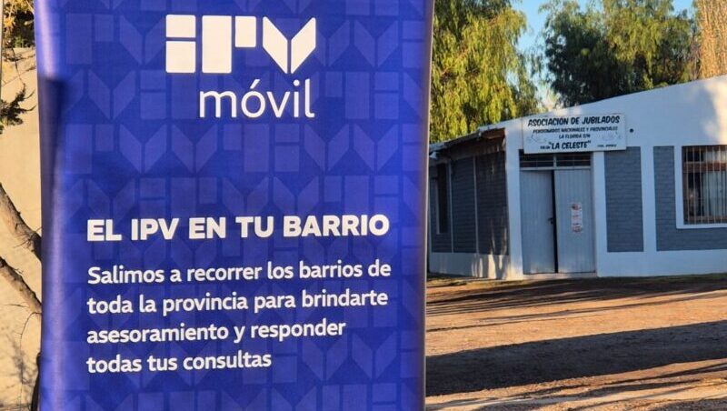 El móvil del IPV en General Alvear