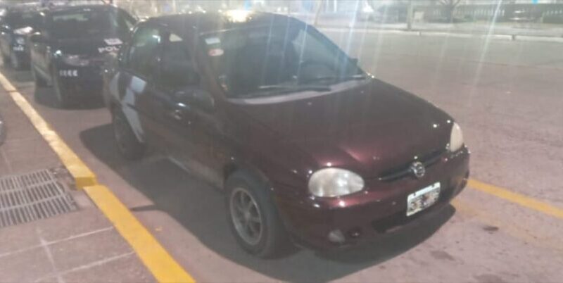 Detenido en control vial por alcoholemia positiva