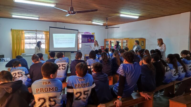Taller de prevención sobre Grooming y Bullying en el Instituto San Antonio