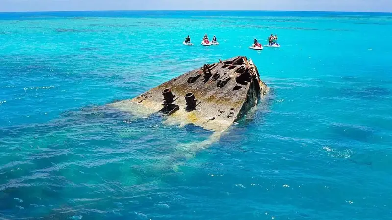 Cómo las tormentas están ayudando a buscadores de tesoros a encontrar naufragios en la costa de EE.UU. y en el famoso “Triángulo de las Bermudas”