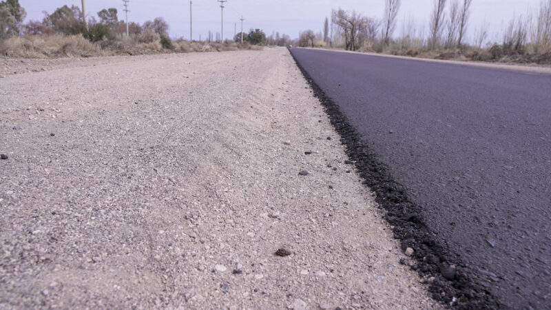 Vialidad Mendoza finalizó la pavimentación de la RP 177 y ya asfaltó 65% de la RP 160