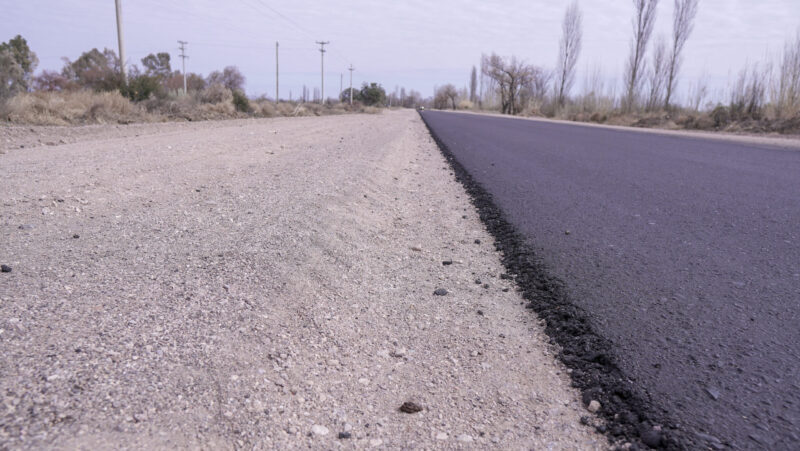 Vialidad Mendoza finalizó la pavimentación de la RP 177 y ya asfaltó 65% de la RP 160