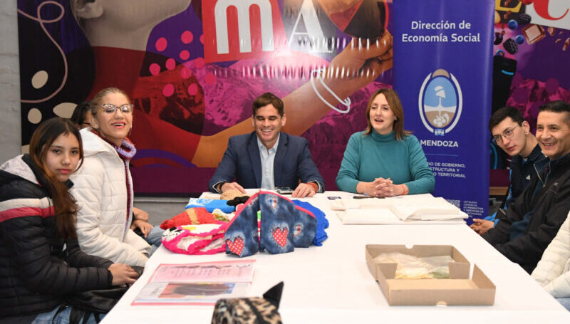 Mendoza impulsa 11 emprendimientos de la economía social y solidaria