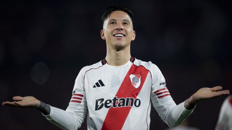 Con dobletes de Driussi y Galoppo, River derrotó 4-2 a Godoy Cruz