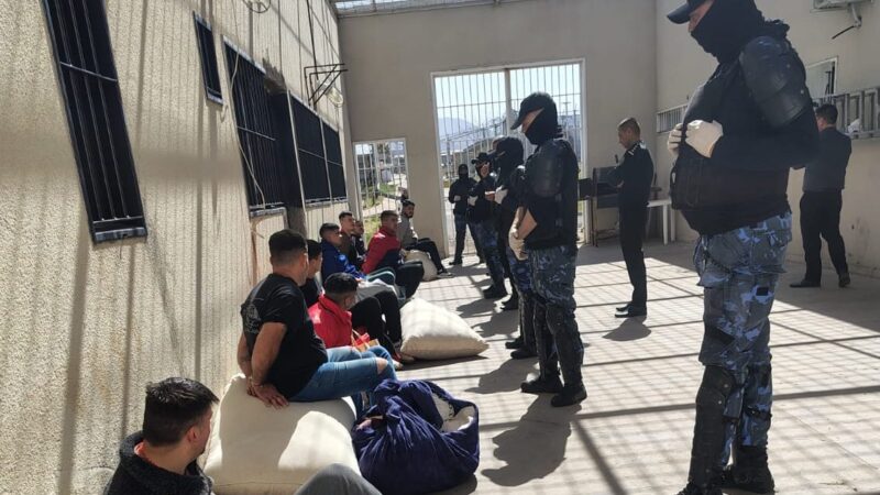 Rápida intervención de los grupos SeRP y GEOP ante la alteración del orden en el Complejo Penitenciario San Felipe