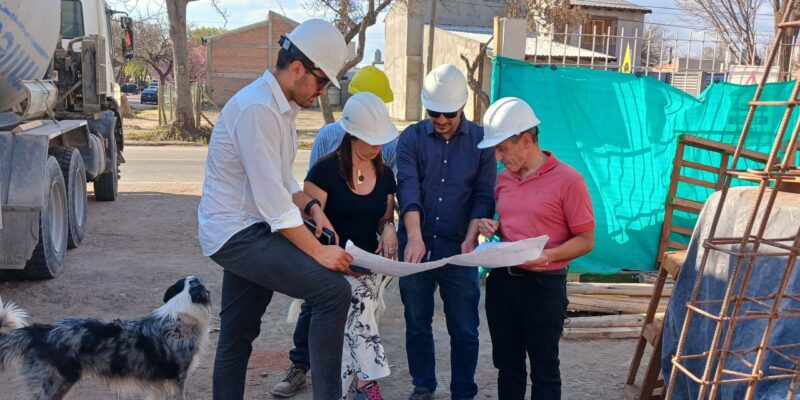 La obra del nuevo servicio de salud mental del Hospital Enfermeros Argentinos progresa a buen ritmo