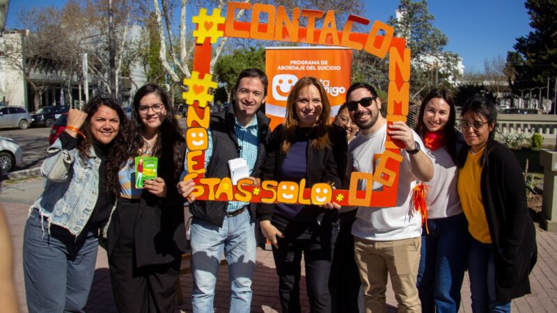 General Alvear conmemora el Día Mundial para la Prevención del Suicidio con actividades de concientización comunitaria