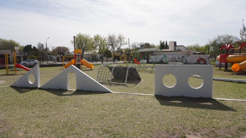 Avanzan los arreglos en plazas departamentales