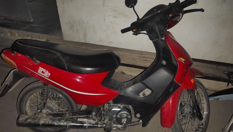 Recuperan una motocicleta robada