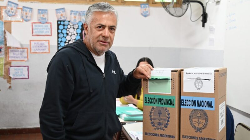 Cornejo votó en Godoy Cruz y afirmó que “la Argentina necesita estabilidad para crecer”