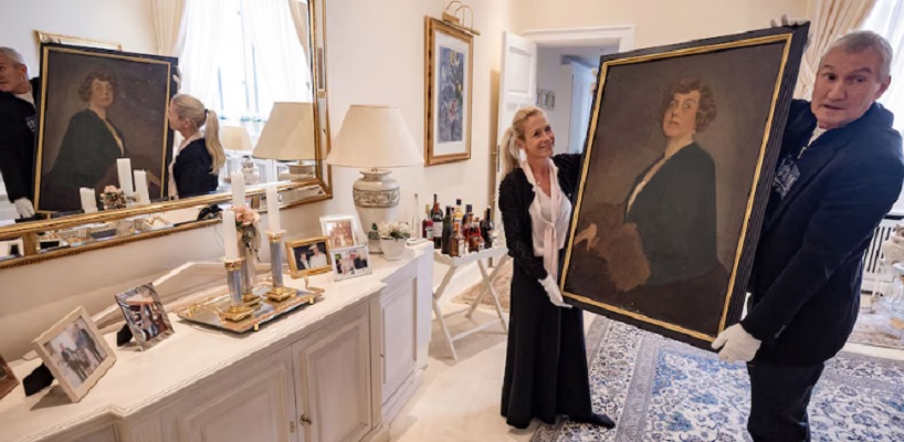 El retrato perdido de la Mata Hari nazi fue hallado luego de una búsqueda de medio siglo