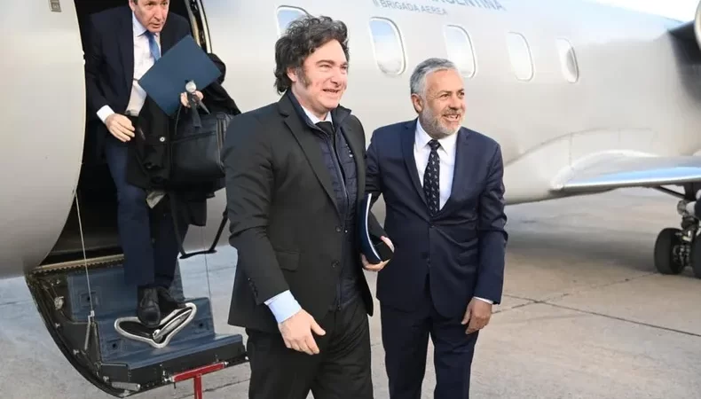 Javier Milei está en Mendoza y tendrá actividades en San Rafael y Ciudad junto a Cornejo