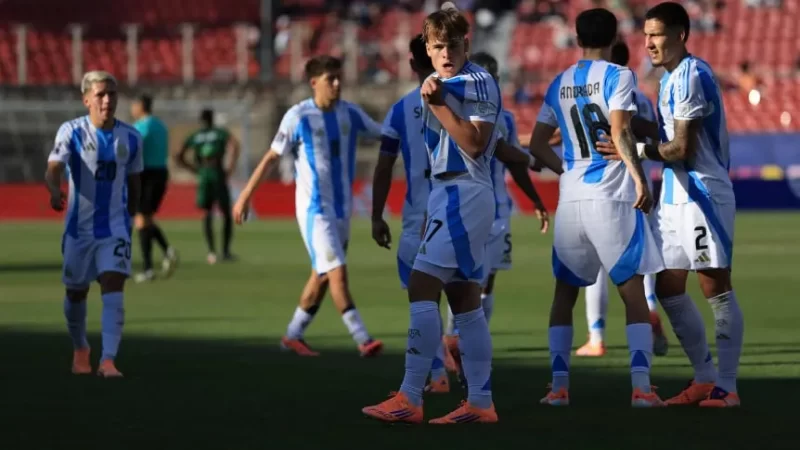 Argentina vs. Colombia, por la semifinal del Mundial Sub 20