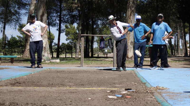 Deporte y camaradería en el encuentro cuyano de tejo